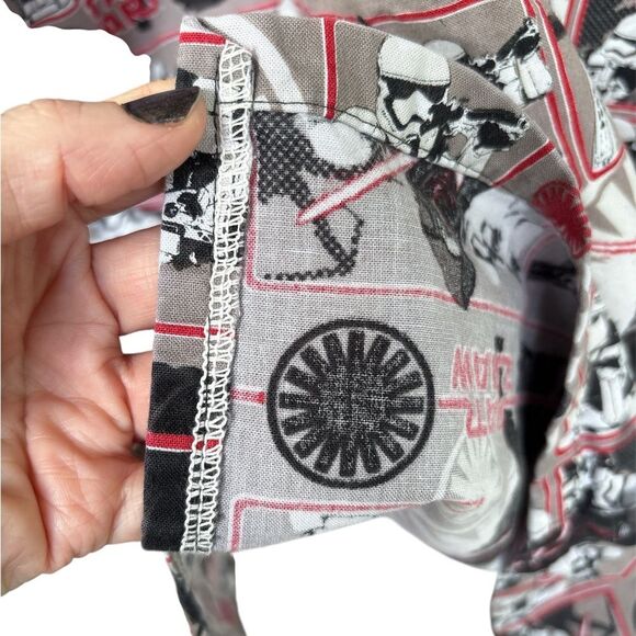 OOAK Star Wars Jedi Sith Stormtrooper Unisex Graphic Tunic Scrubs Top L XL 2XL - Picture 7 of 9
